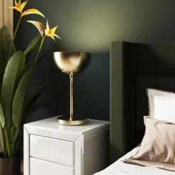 Tischleuchte Oslo Gold