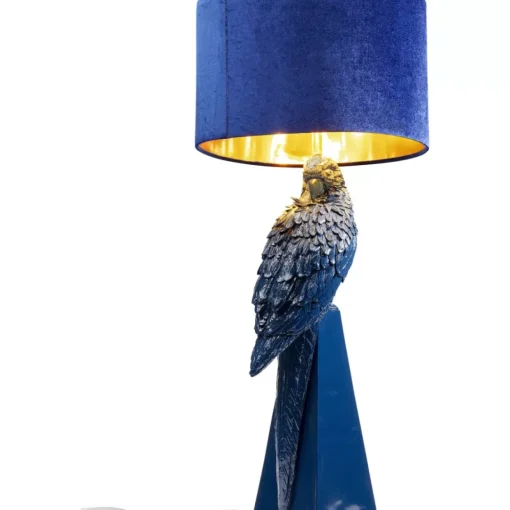 Tischleuchte Parrot Blau 84Cm