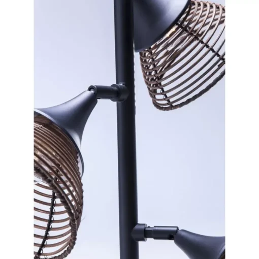 Tischleuchte Rattan Tre