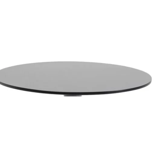 Tischplatte Schickeria Schwarz O80Cm
