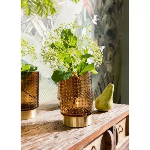 Vase Barfly Brown 14Cm