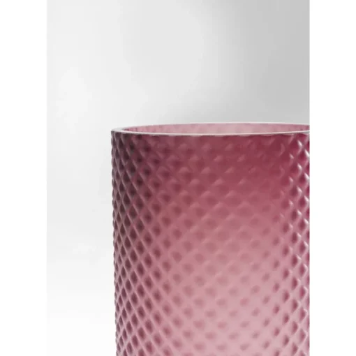 Vase Barfly Pink Matt 25Cm