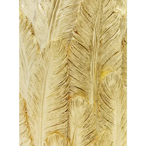 Vase Feathers Gold 80