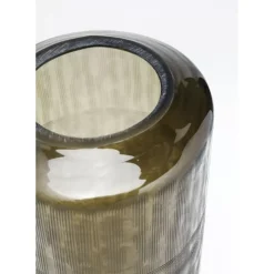 Vase Jute Grun 40Cm
