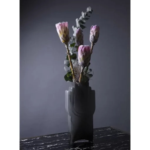 Vase Las Vegas Grau