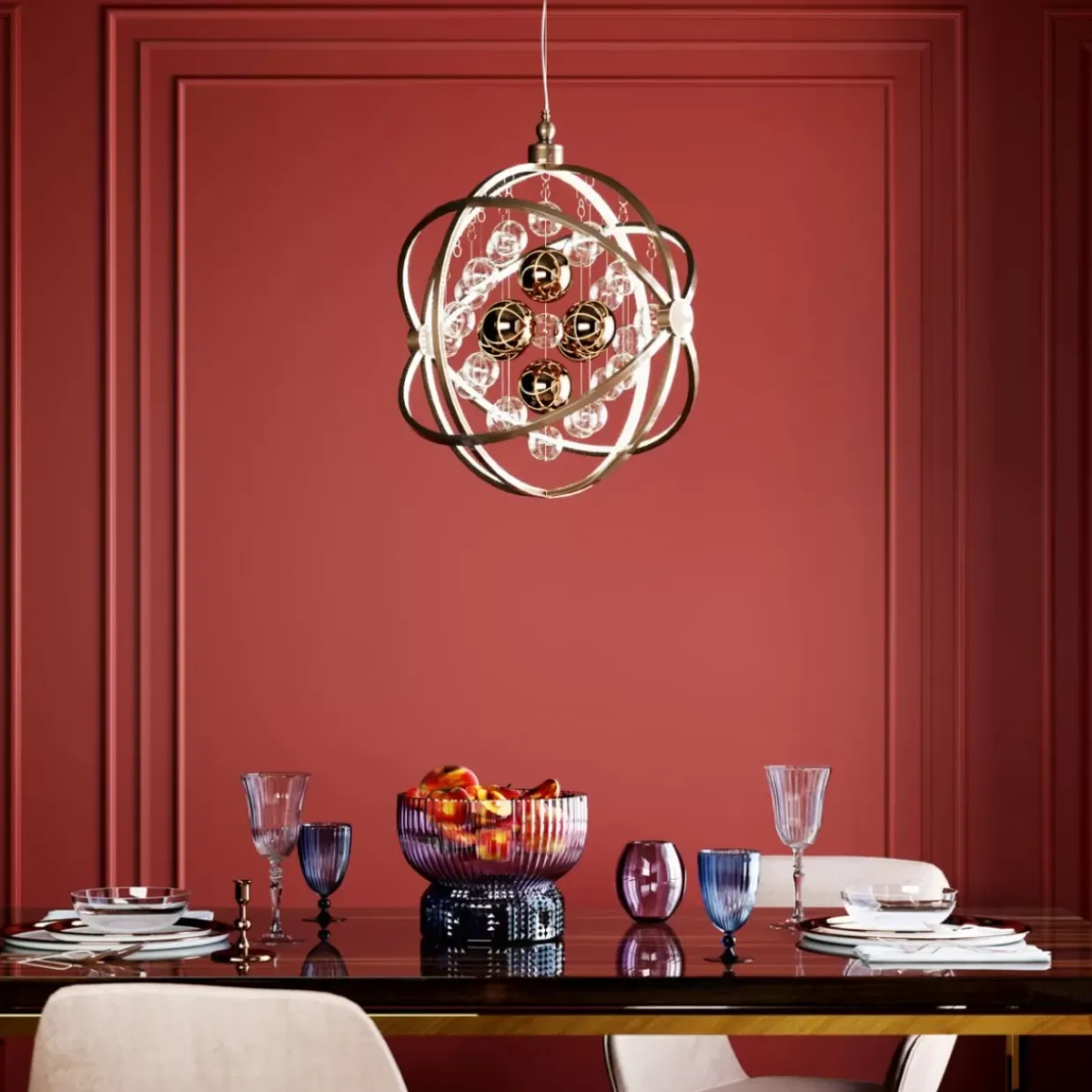 Vase Marvelous Duo Rot Blau 21