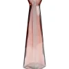 Vase Piramide Rosa 55Cm