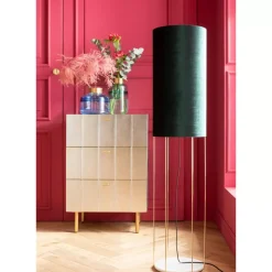 Vase Positano Belly Blau 21Cm