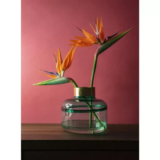 Vase Positano Belly Grun 21Cm
