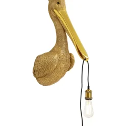 Wandleuchte Animal Spoonbill Gold 29X62Cm