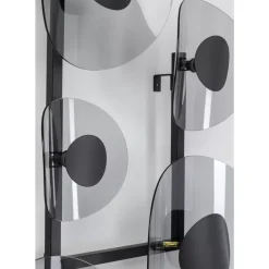 Wandleuchte Mariposa Schwarz Smoke 116X198Cm