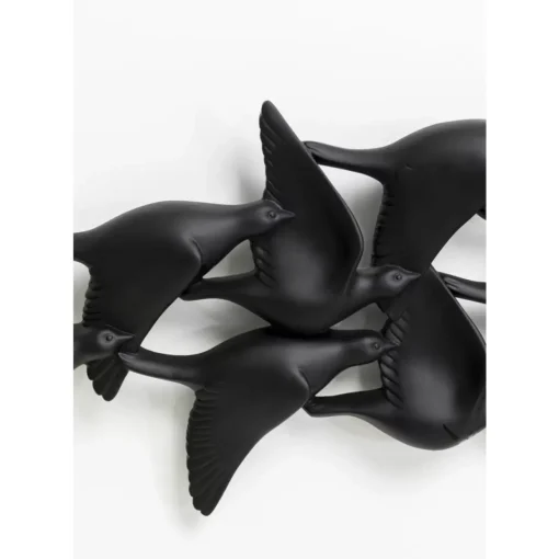 Wandobjekt Flying Birds 174X56Cm