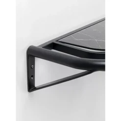 Wandregal Treviso Schwarz 120X10Cm