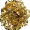 Wandschmuck Peony Gold