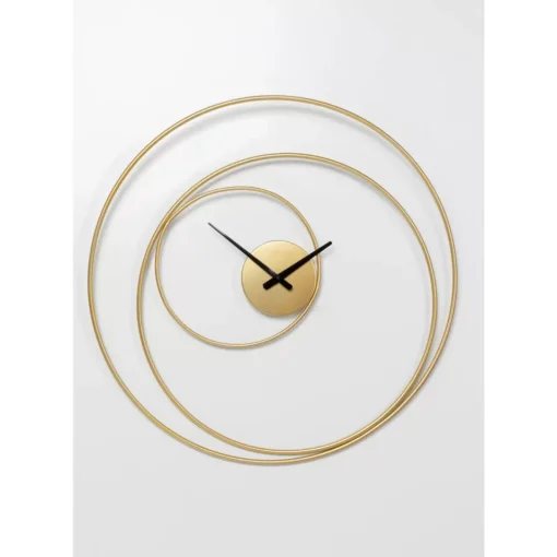 Wanduhr Circular Gold O74Cm