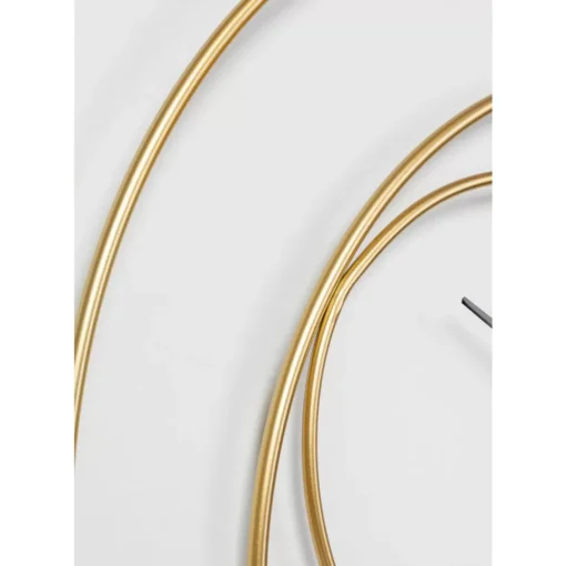 Wanduhr Circular Gold O74Cm
