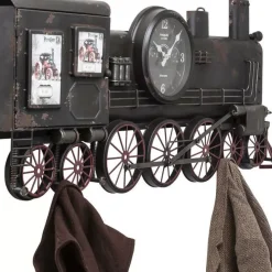 Wanduhr Train