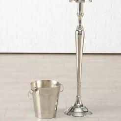 Weinkuhler Pillar Silber