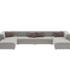 Wohnlandschaft Infinity Malibu Grau 434Cm